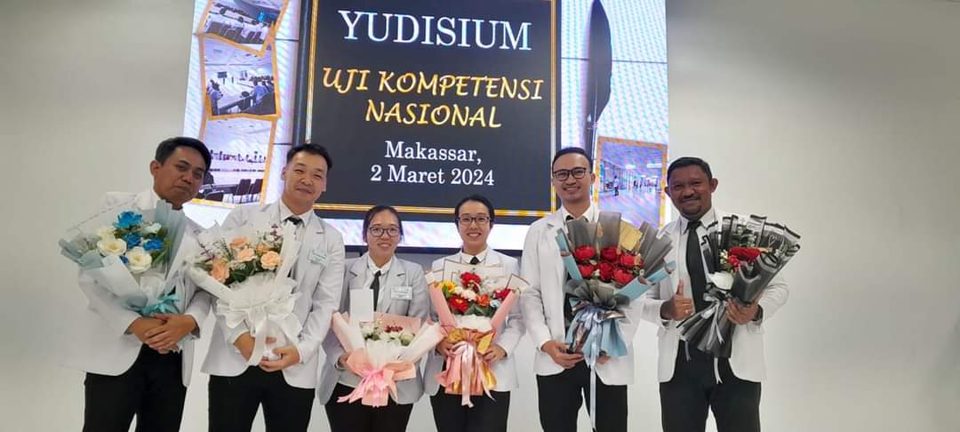 dr. Ryan Alvin Senduk, SpB menjadi salah satu yang terbaik dalam Uji Kompetensi Nasional Profesi Bedah di Makassar
